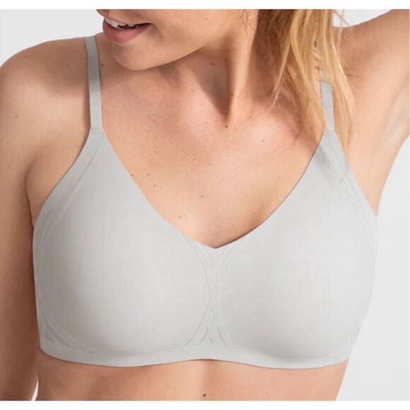 Honeylove Silhouette Bra Moondust Grey size 1X - Picture 1 of 9